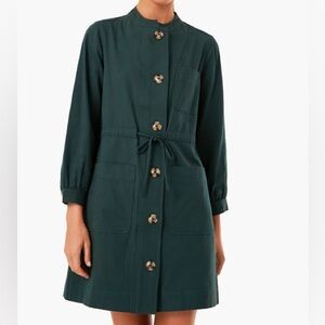 TUCKERNUCK Calypso Crosby Mini Dress in Green